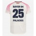 Tanie Strój piłkarski Bayer Leverkusen Exequiel Palacios #25 Koszulka Wyjazdowej 2025-26 Krótkie Rękawy